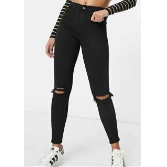 Top shop jamie jeans ripped knee - Picture 2 of 6